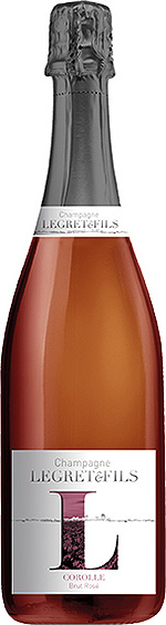 Champagne Rosé Corolle van Legret & Fils