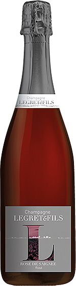 Champagne Rosé de Saignée (vegan)